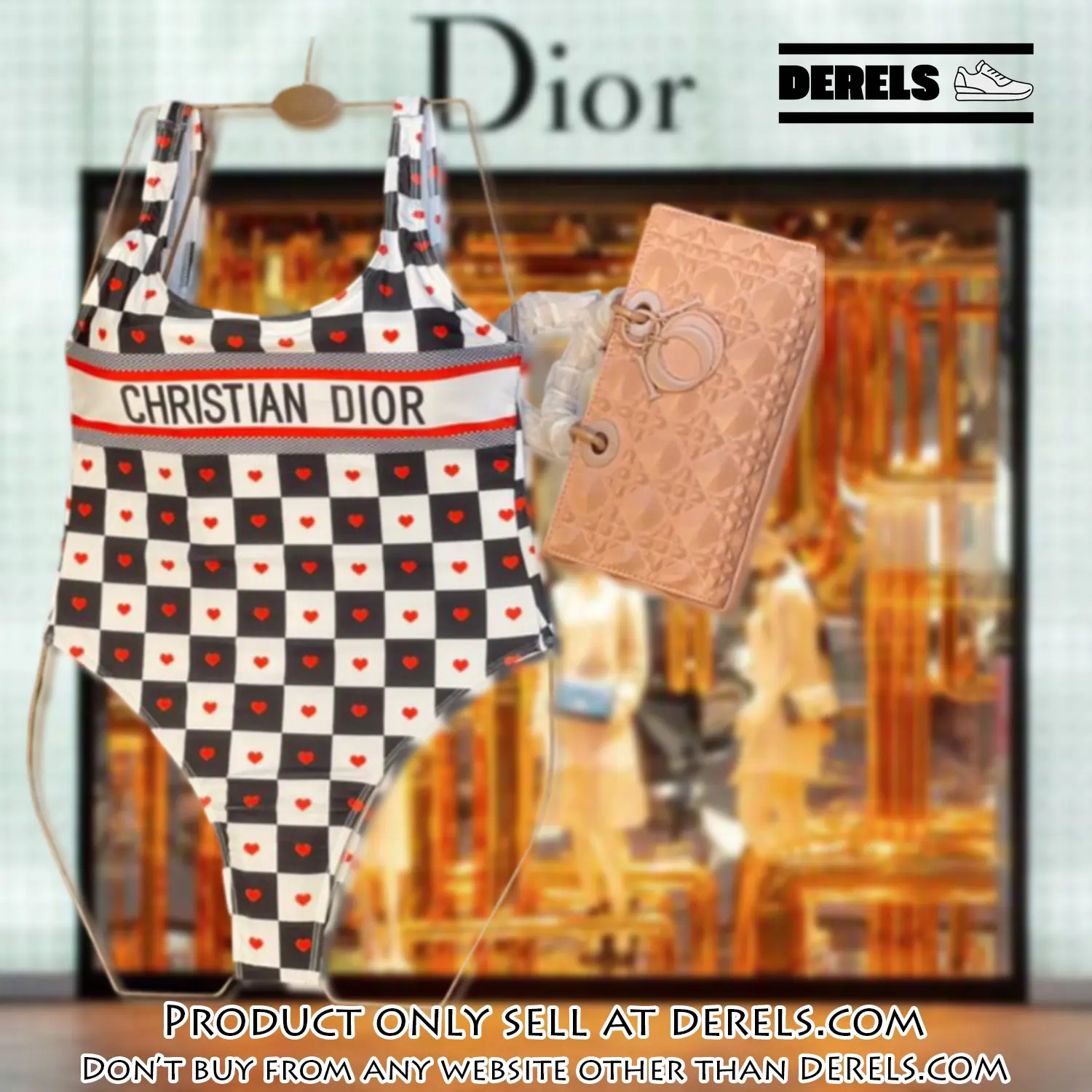 Christian dior swimwear beachwear one piece swimsuit osw1042 dr3415182